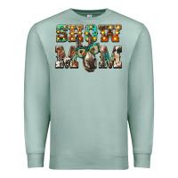 Seafoam show mom donkey Premium Sweatshirt - BarkalooDesign