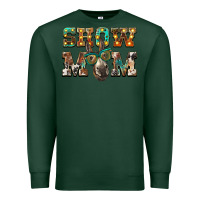 Sports Green show mom donkey Premium Sweatshirt - BarkalooDesign