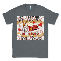 Charcoal Heather tis' the season with cowhide tumbler tbs Classic Tee - TumblerDesignByShophia