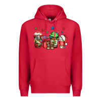 Cardinal army Christmas coffee Premium Hoodie - Jasminsmagicworld
