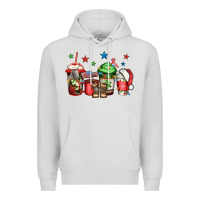Dove Grey army Christmas coffee Premium Hoodie - Jasminsmagicworld