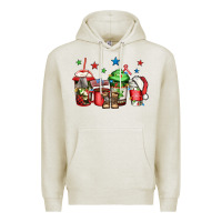 Oatmeal Heather army Christmas coffee Premium Hoodie - Jasminsmagicworld