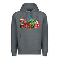 Rock army Christmas coffee Premium Hoodie - Jasminsmagicworld