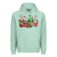 Seafoam army Christmas coffee Premium Hoodie - Jasminsmagicworld