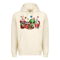 Tofu army Christmas coffee Premium Hoodie - Jasminsmagicworld