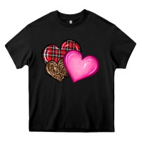 Black valentine's day hearts Heavy Core Tee - RanaPortraitStore