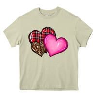 Mossy valentine's day hearts Heavy Core Tee - RanaPortraitStore