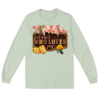 Matcha just a girl who loves pig olivia Long Sleeve Tee - OliviaCreatesArt