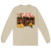 Mushroom just a girl who loves pig olivia Long Sleeve Tee - OliviaCreatesArt