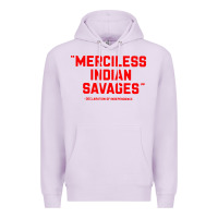 Lilac merciless indian savages Premium Hoodie - longCreatives