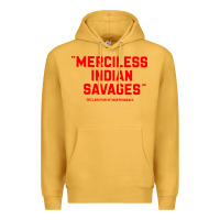 Mustard merciless indian savages Premium Hoodie - longCreatives