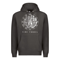 Smoke Time Travel Traveler Watch Vintage Clock Steampunk Gift Premium Hoodie - longCreatives