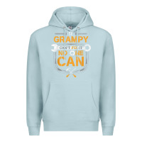 Blue Mist Mens Grampy Funny Handyman Fix It Fathers Day Gift Premium Hoodie - longCreatives