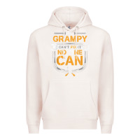 Pale Pink Mens Grampy Funny Handyman Fix It Fathers Day Gift Premium Hoodie - longCreatives