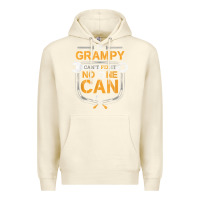 Sandshell Mens Grampy Funny Handyman Fix It Fathers Day Gift Premium Hoodie - longCreatives