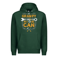 Sports Green Mens Grampy Funny Handyman Fix It Fathers Day Gift Premium Hoodie - longCreatives