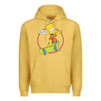 Antique Gold The Simpsons Bart Simpson Eat My Shorts Premium Hoodie - longCreatives