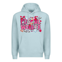 Blue Mist Postal Worker Premium Hoodie - CowhideDigitalArt