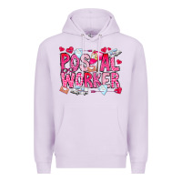 Lilac Postal Worker Premium Hoodie - CowhideDigitalArt