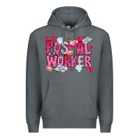 Rock Postal Worker Premium Hoodie - CowhideDigitalArt