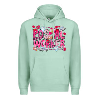 Seafoam Postal Worker Premium Hoodie - CowhideDigitalArt