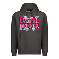 Smoke Postal Worker Premium Hoodie - CowhideDigitalArt