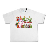 Lunar Rock all i want for christmas is a unicorn Urban Heavy Tee - CowGirlArtShop