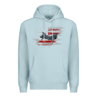 Blue Mist CH-47 Chinook Helicopter USA Flag Helicopter Pilot Gifts Premium Hoodie - longCreatives