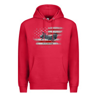 Cardinal CH-47 Chinook Helicopter USA Flag Helicopter Pilot Gifts Premium Hoodie - longCreatives