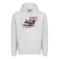 Dove Grey CH-47 Chinook Helicopter USA Flag Helicopter Pilot Gifts Premium Hoodie - longCreatives