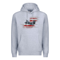 Heather Grey CH-47 Chinook Helicopter USA Flag Helicopter Pilot Gifts Premium Hoodie - longCreatives
