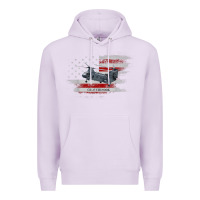 Lilac CH-47 Chinook Helicopter USA Flag Helicopter Pilot Gifts Premium Hoodie - longCreatives