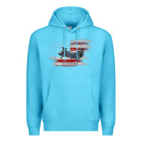 Ocean Blue CH-47 Chinook Helicopter USA Flag Helicopter Pilot Gifts Premium Hoodie - longCreatives