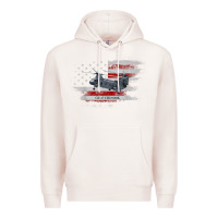 Pale Pink CH-47 Chinook Helicopter USA Flag Helicopter Pilot Gifts Premium Hoodie - longCreatives