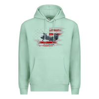 Seafoam CH-47 Chinook Helicopter USA Flag Helicopter Pilot Gifts Premium Hoodie - longCreatives