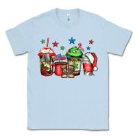 Dusty Blue army Christmas coffee Classic Tee - Jasminsmagicworld