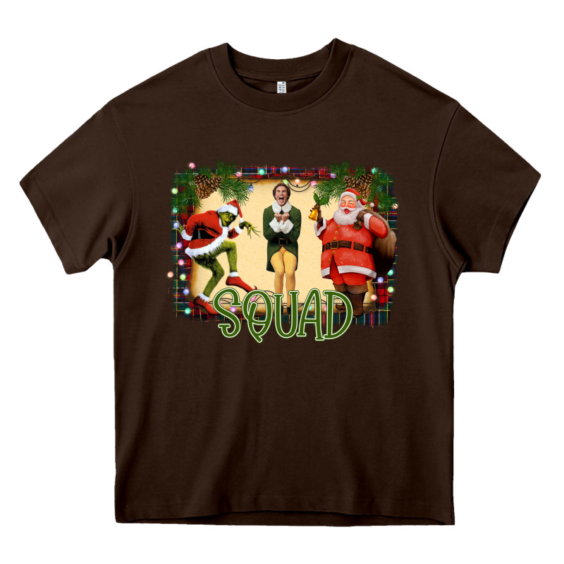 Christmas Friends Squad Heavy Core Tee by Bettercallsaul | Teevron