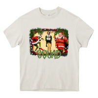 Cream Christmas Friends Squad Heavy Core Tee - Bettercallsaul
