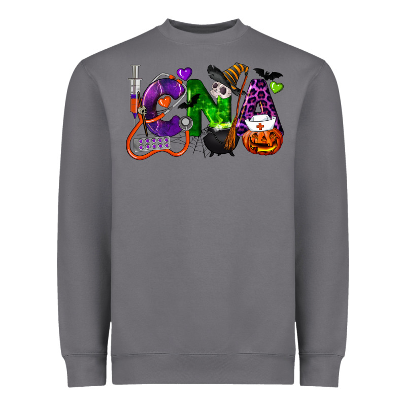 Halloween Cna Certified Nursing Assistant Heavyweight Sweatshirt by LillyAllenDesigns | Teevron