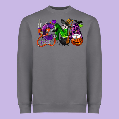 Halloween Cna Certified Nursing Assistant Heavyweight Sweatshirt Designed By Lillyallendesigns