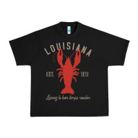Black Louisiana Crawfish T Laissez le bon temps rouler Urban Heavy Tee - longCreatives