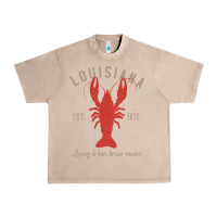 French Oak Louisiana Crawfish T Laissez le bon temps rouler Urban Heavy Tee - longCreatives