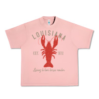 Salmon Louisiana Crawfish T Laissez le bon temps rouler Urban Heavy Tee - longCreatives