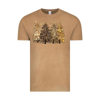 Vintage Camel merry christmas leopard trees Vintage Tee - CowGirlArtShop