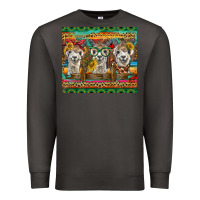 Smoke alpacas Premium Sweatshirt - BarkalooDesign