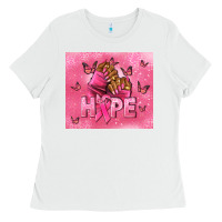 White hope cancer nails Ladies Tee - NancyCooperArtShop