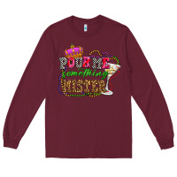 Burgundy pour me something mister olivia Long Sleeve Tee - OliviaCreatesArt