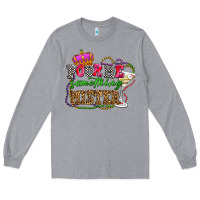 Heather Grey pour me something mister olivia Long Sleeve Tee - OliviaCreatesArt