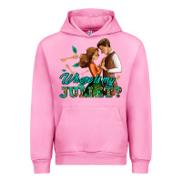 Fuchsia Pink where is my juliet Urban Hoodie - AdoDesignShop