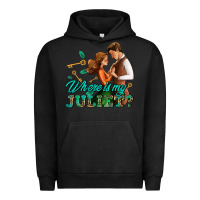 Pigment Black where is my juliet Urban Hoodie - AdoDesignShop